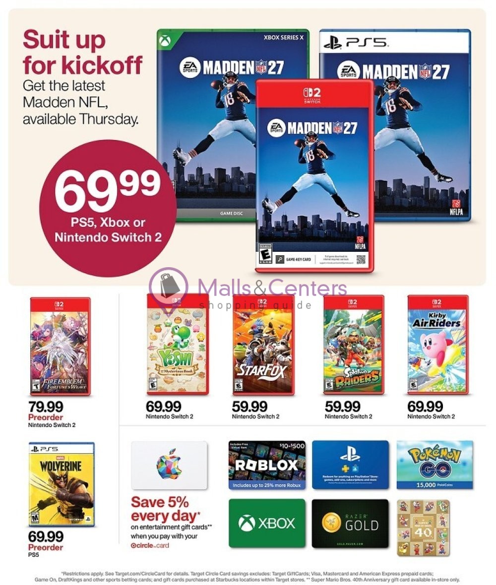 Weekly ad for Target valid: 08/09/2026 - 08/15/2026, page 16