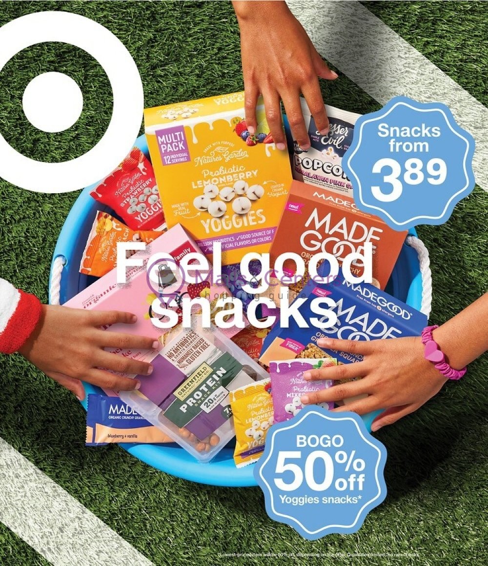 Weekly ad for Target valid: 07/12/2026 - 07/18/2026, page 1