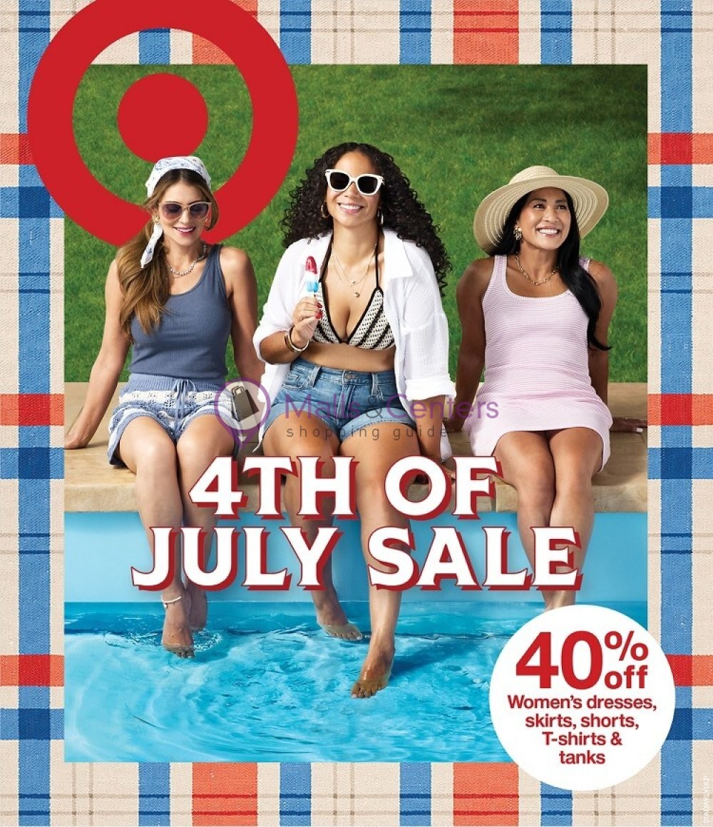 Weekly ad for Target valid: 06/28/2026 - 07/04/2026, page 1
