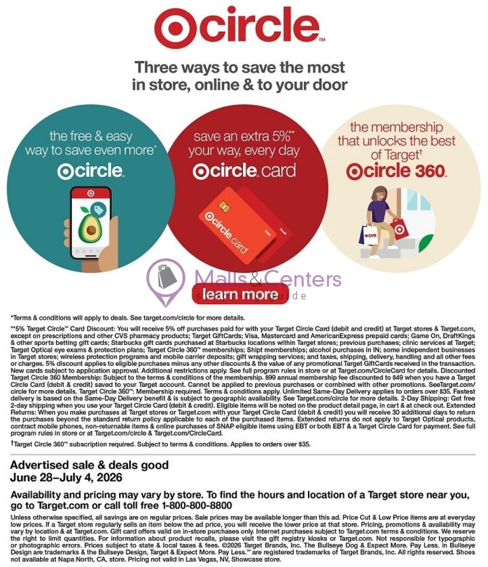 Weekly ad for Target valid: 06/28/2026 - 07/04/2026, page 30