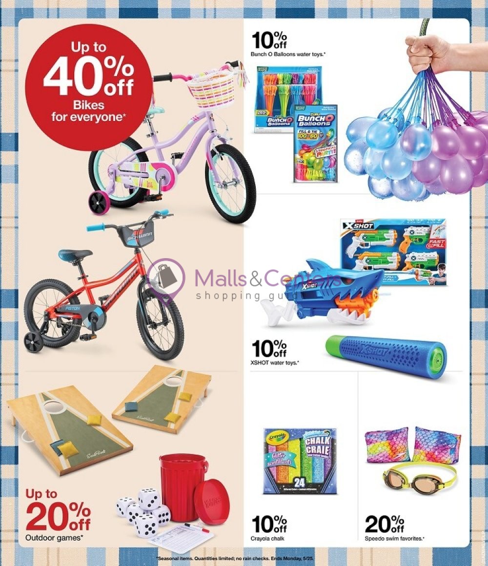 Weekly ad for Target valid: 05/17/2026 - 05/23/2026, page 7