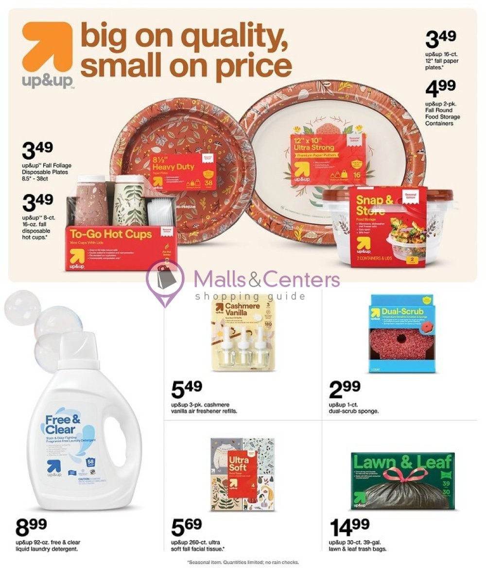 Weekly ad for Target valid: 09/27/2026 - 10/03/2026, page 32