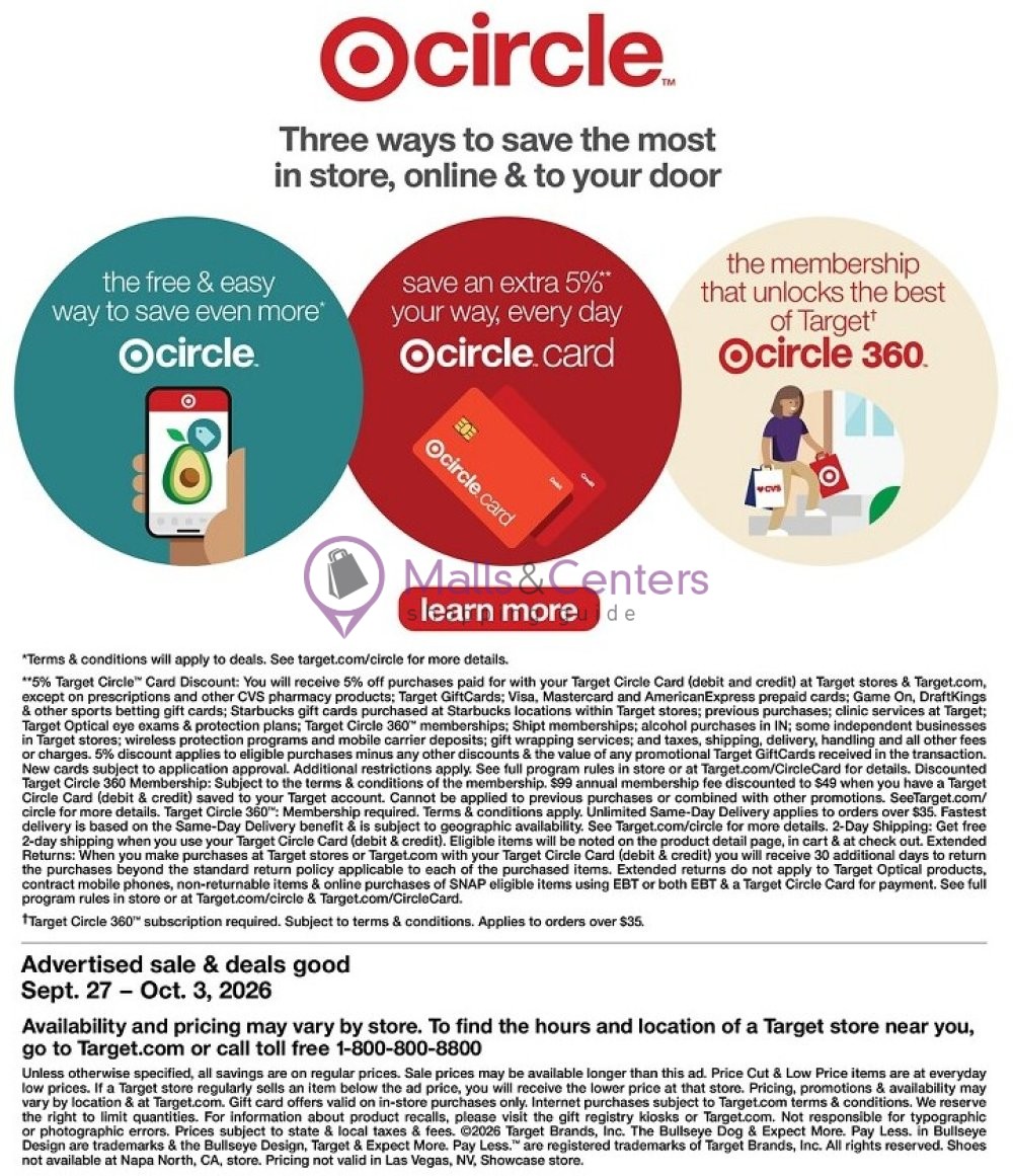 Weekly ad for Target valid: 09/27/2026 - 10/03/2026, page 33