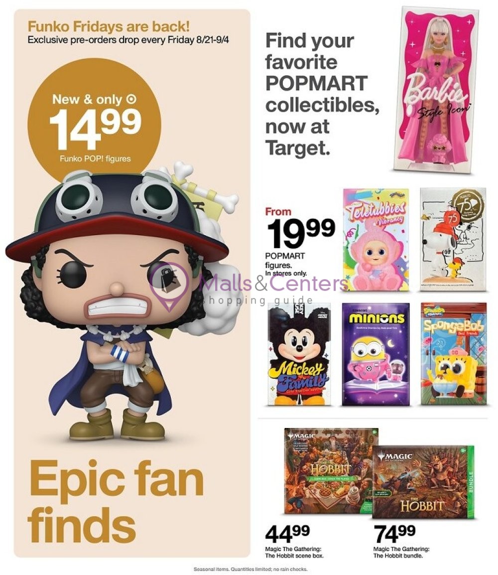 Weekly ad for Target valid: 08/16/2026 - 08/22/2026, page 15