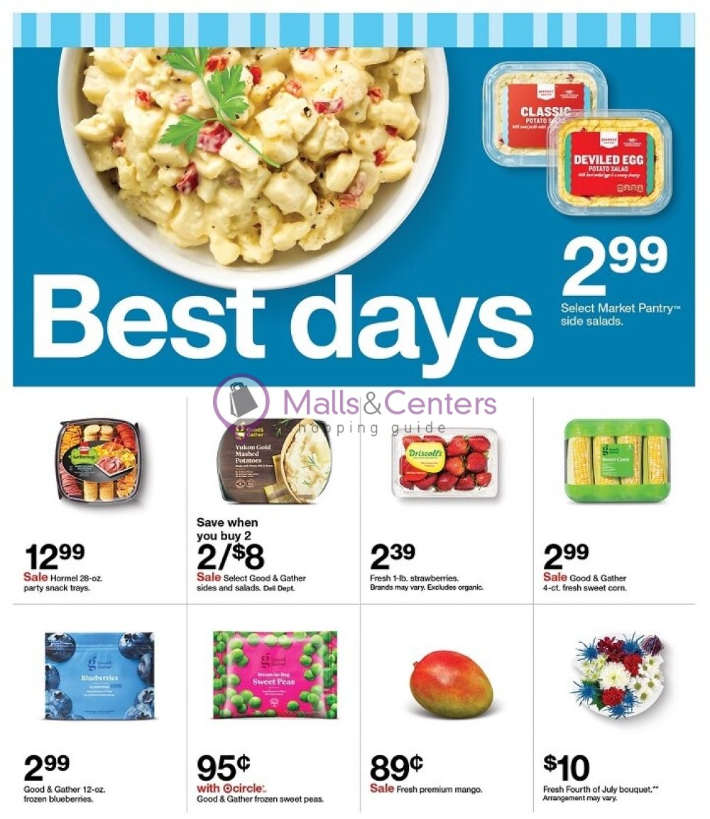 Weekly ad for Target valid: 06/30/2024 - 07/06/2024, page 4