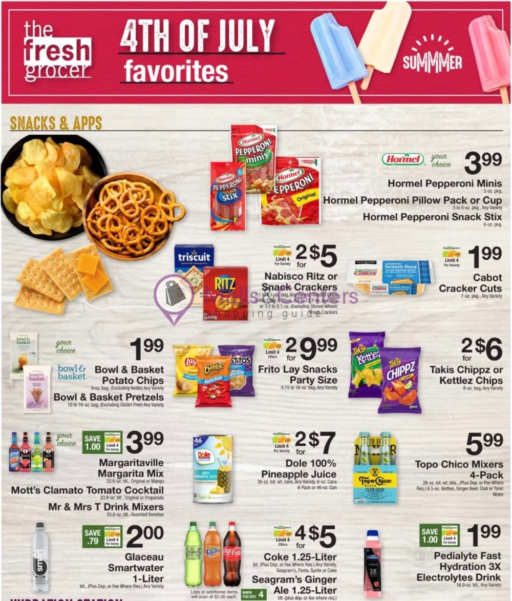 Weekly ad for The Fresh Grocer valid: 06/28/2024 - 07/04/2024, page 12