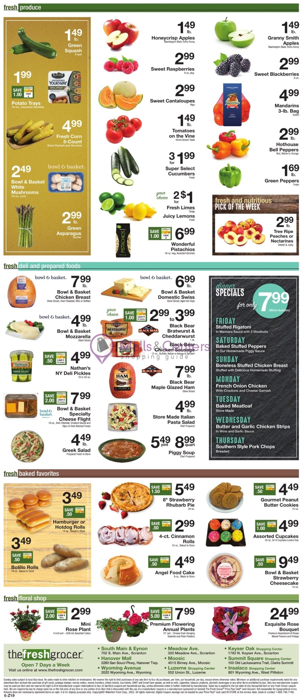 Weekly ad for The Fresh Grocer valid: 06/07/2024 - 06/13/2024, page 6