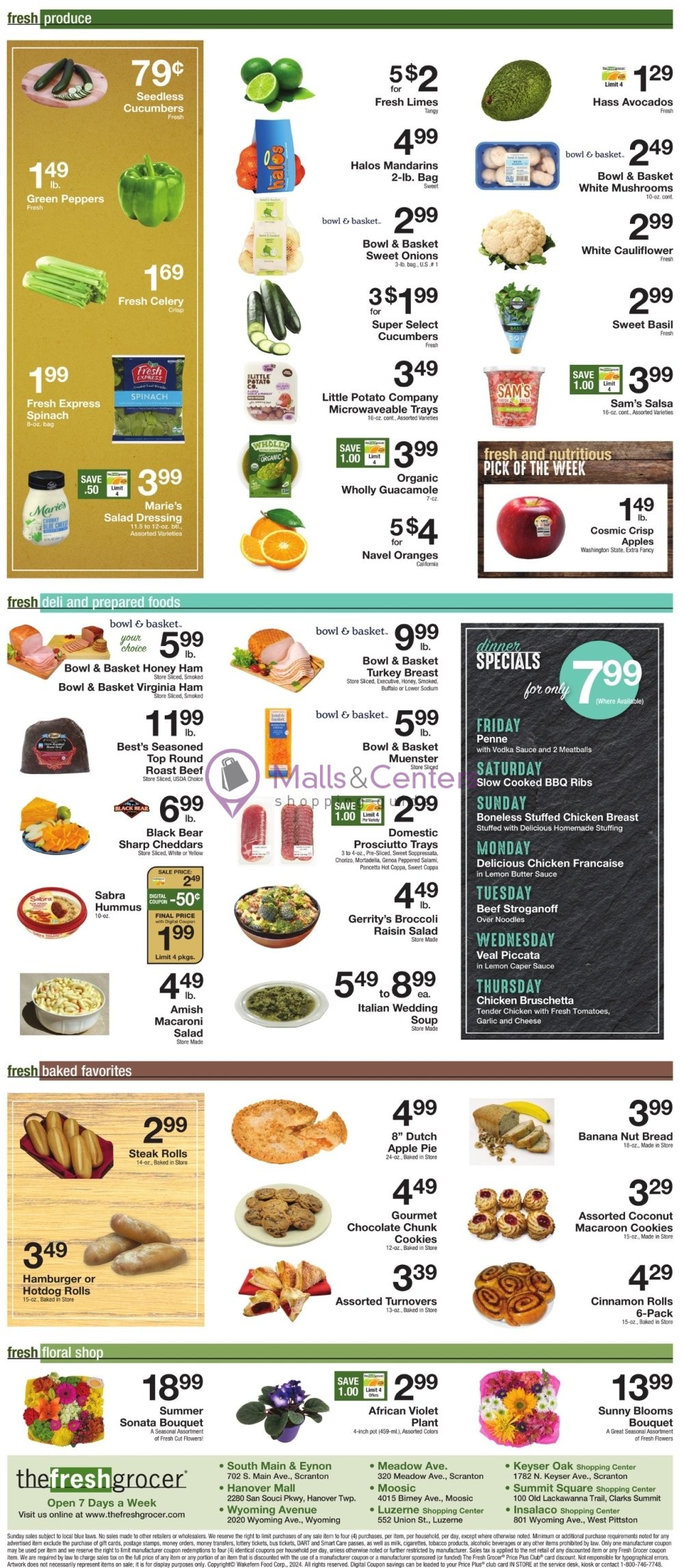 Weekly ad for The Fresh Grocer valid: 06/21/2024 - 06/27/2024, page 6 Weekly ad for The Fresh Grocer valid: 06/21/2024 - 06/27/2024, page 6