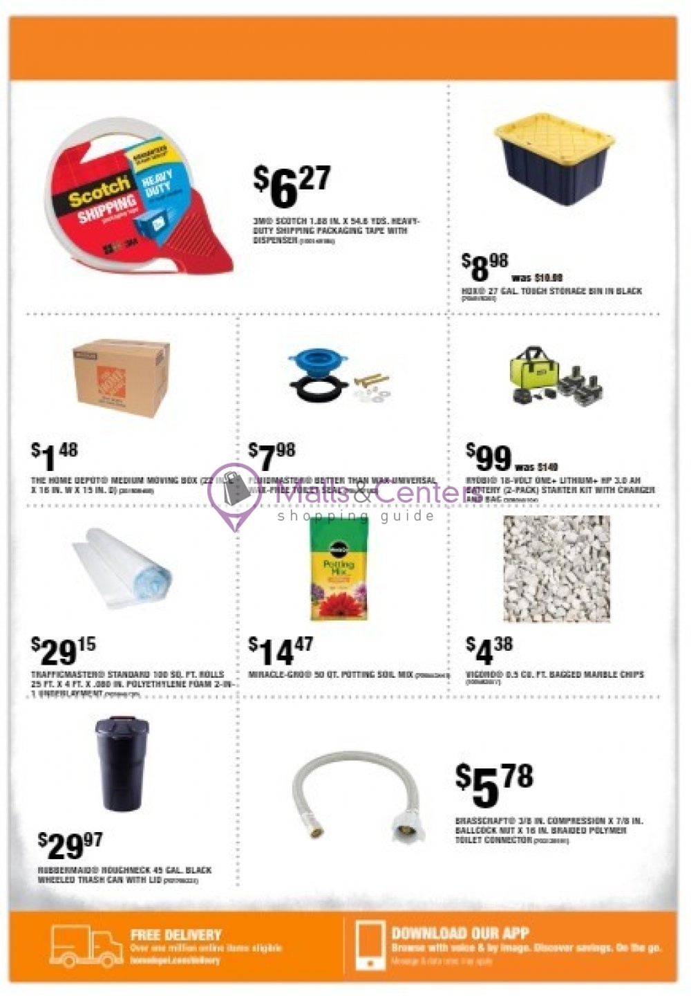 The Home Depot Weekly ad valid from 07/23/2020 to 07/30/2020 MallsCenters