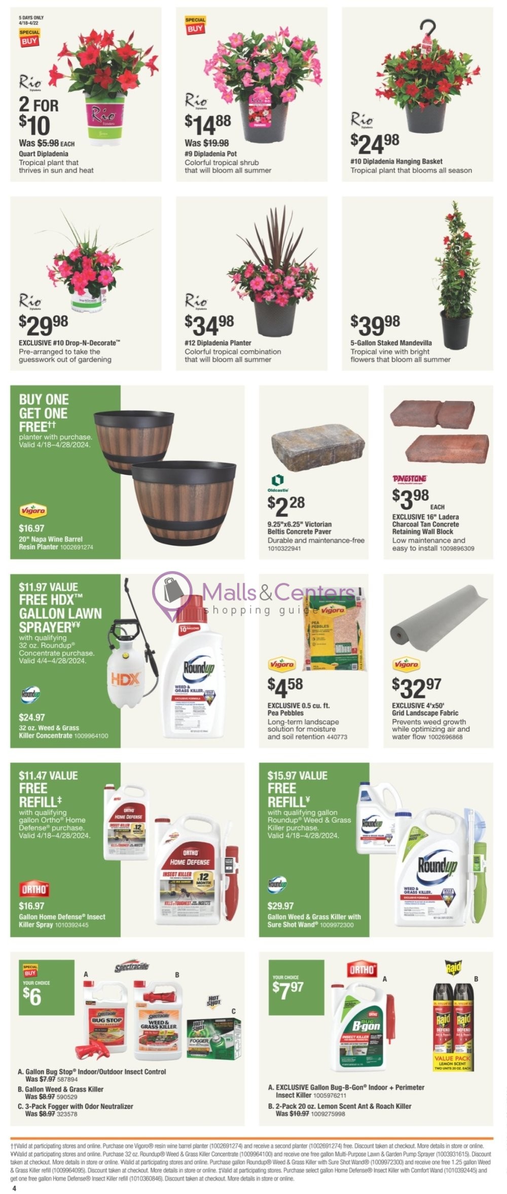 Weekly ad for The Home Depot valid: 04/18/2024 - 04/28/2024, page 4