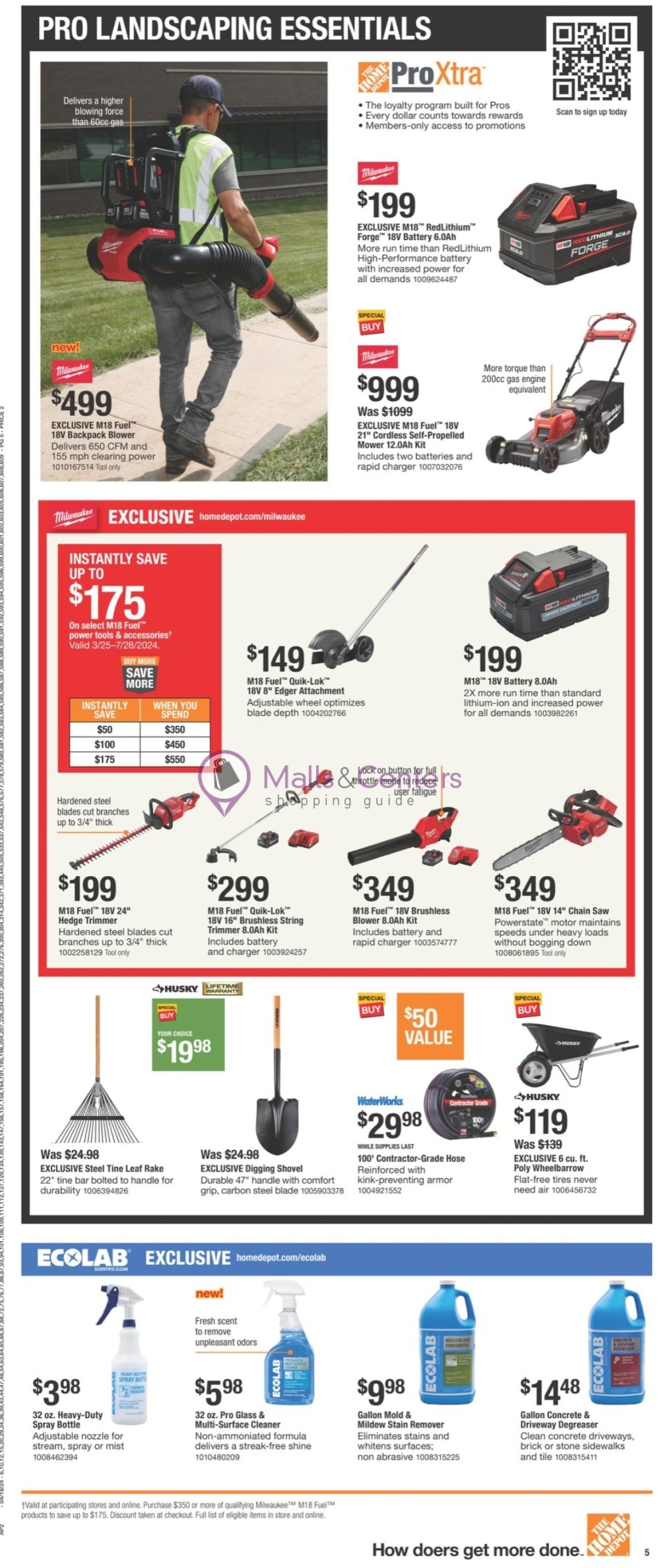 Weekly ad for The Home Depot valid: 04/18/2024 - 04/28/2024, page 5