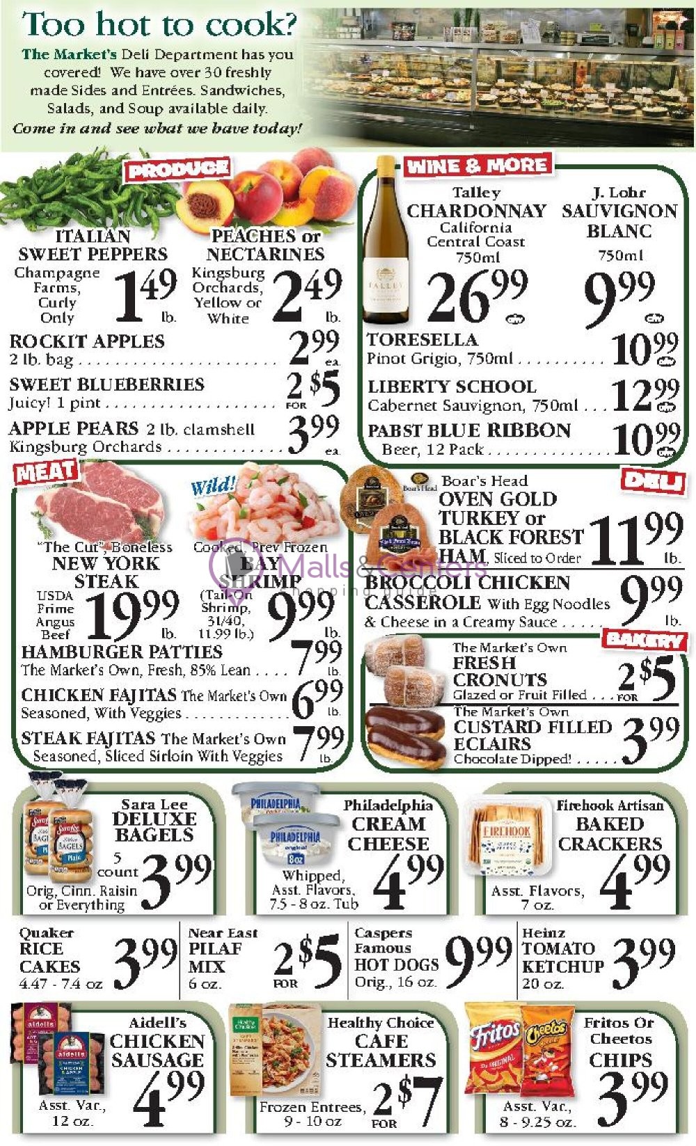 Weekly ad for The Market valid: 08/19/2026 - 08/25/2026, page 1
