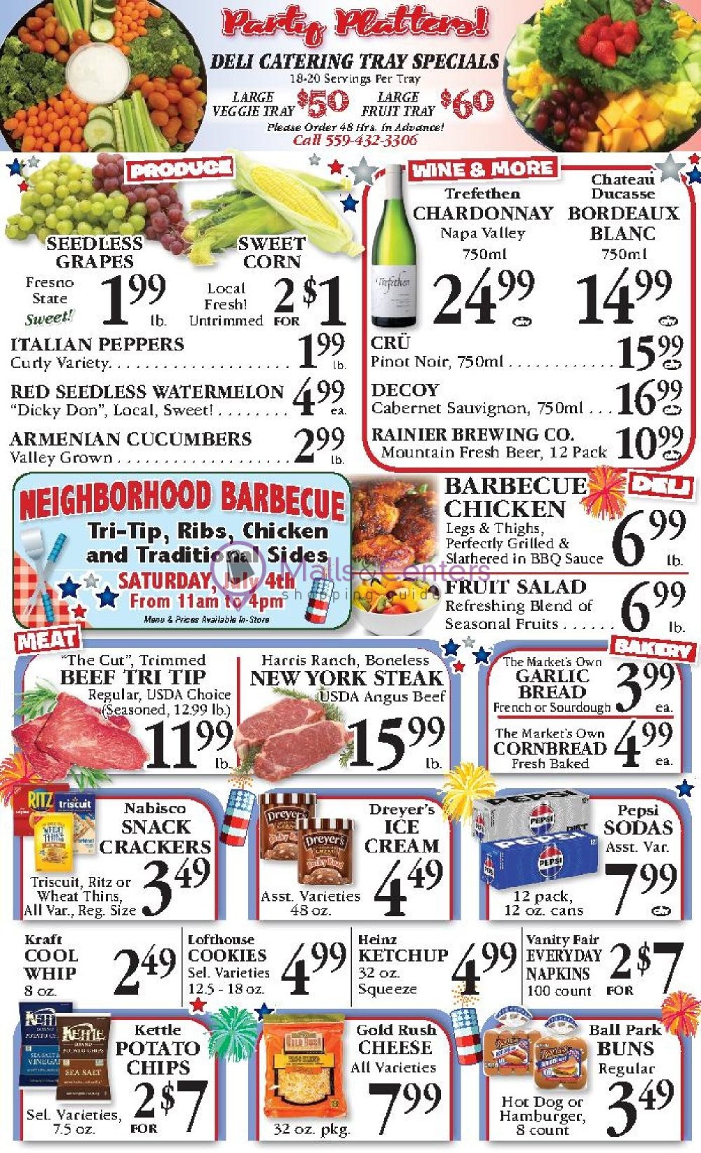 Weekly ad for The Market valid: 07/01/2026 - 07/07/2026, page 1