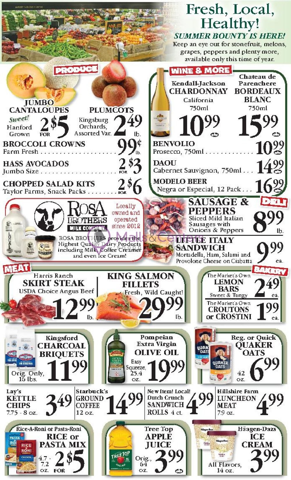 Weekly ad for The Market valid: 07/15/2026 - 07/21/2026, page 1