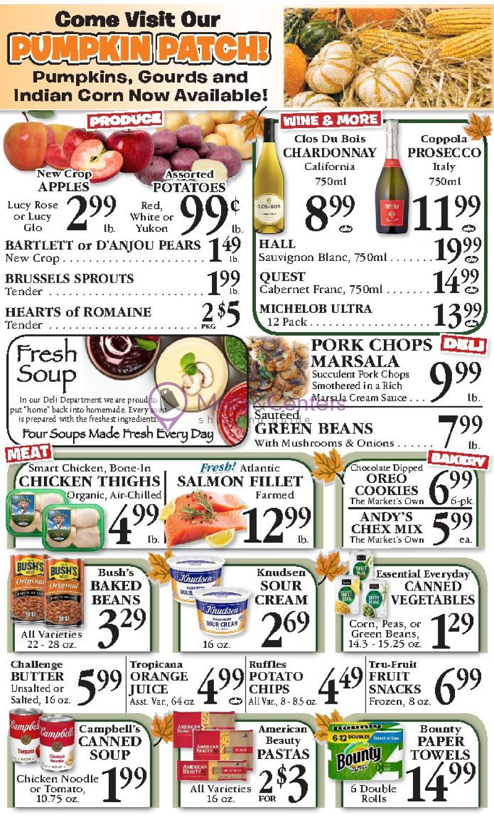 Weekly ad for The Market valid: 09/30/2026 - 10/06/2026, page 1