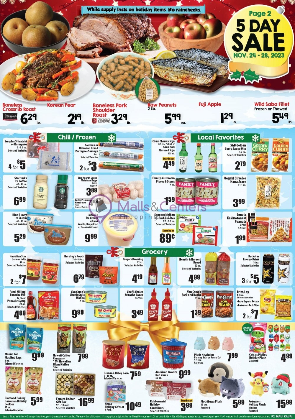 Times Supermarkets Weekly ad valid from 11/24/2023 to 11/28/2023
