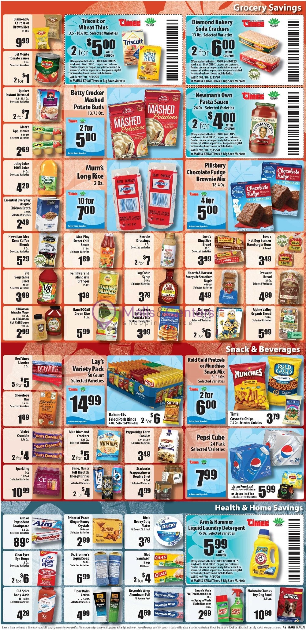 Times Supermarkets Weekly Ad sales & flyers specials MallsCenters