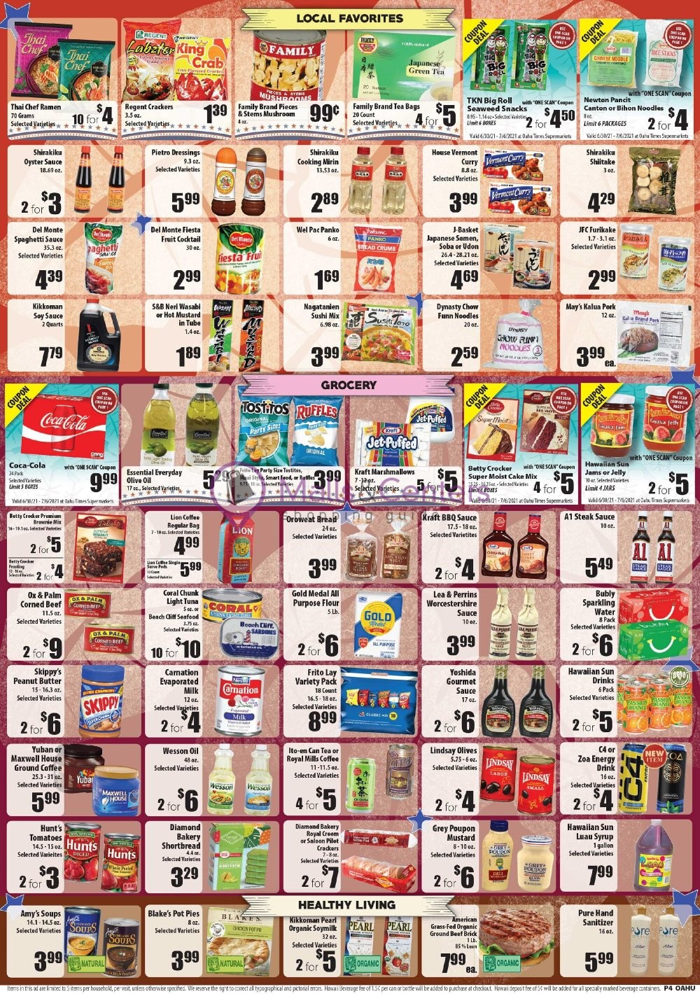 Times Supermarkets Weekly Ad sales & flyers specials MallsCenters