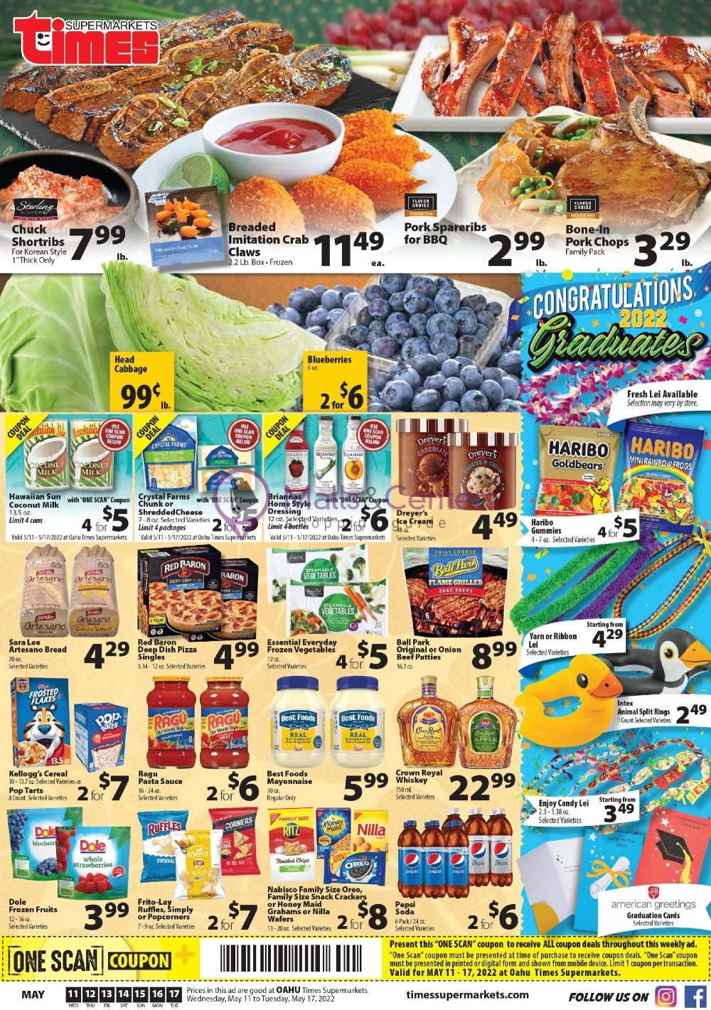 Times Supermarkets Weekly ad valid from 05/11/2022 to 05/17/2022