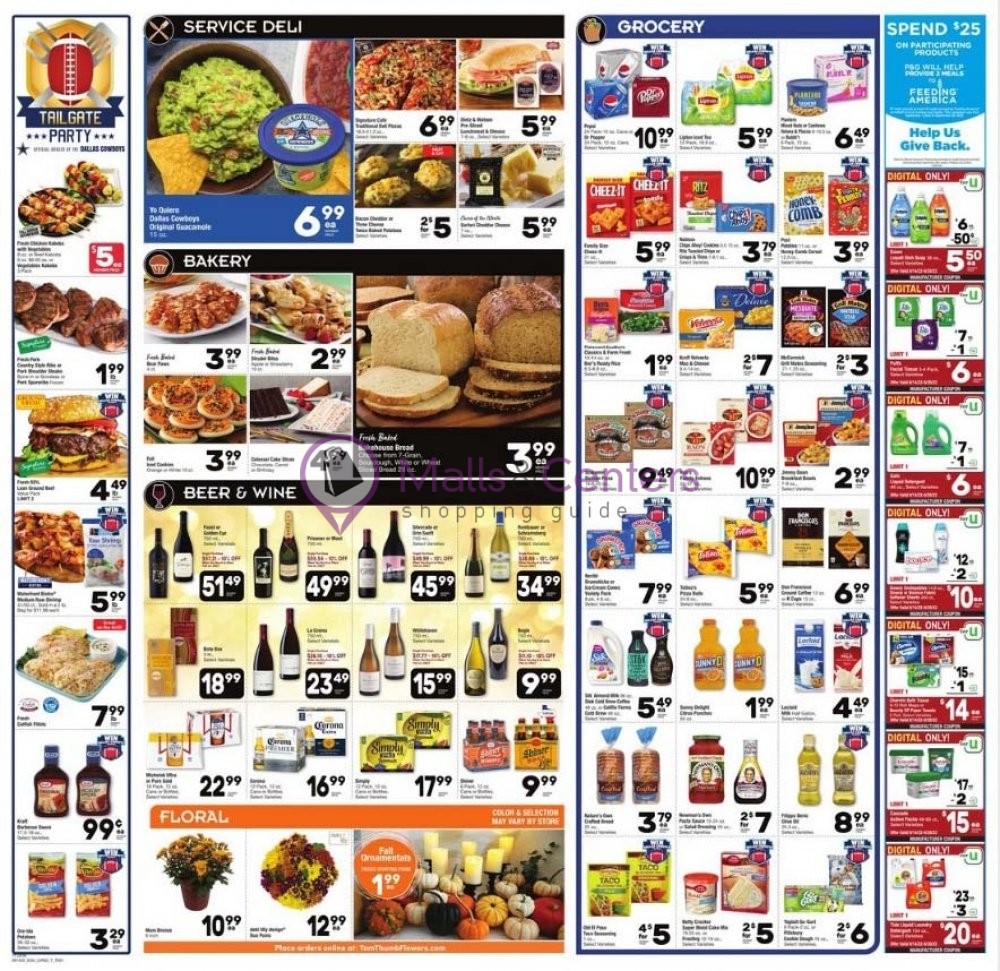 Tom Thumb Weekly ad valid from 09/14/2022 to 09/20/2022 MallsCenters