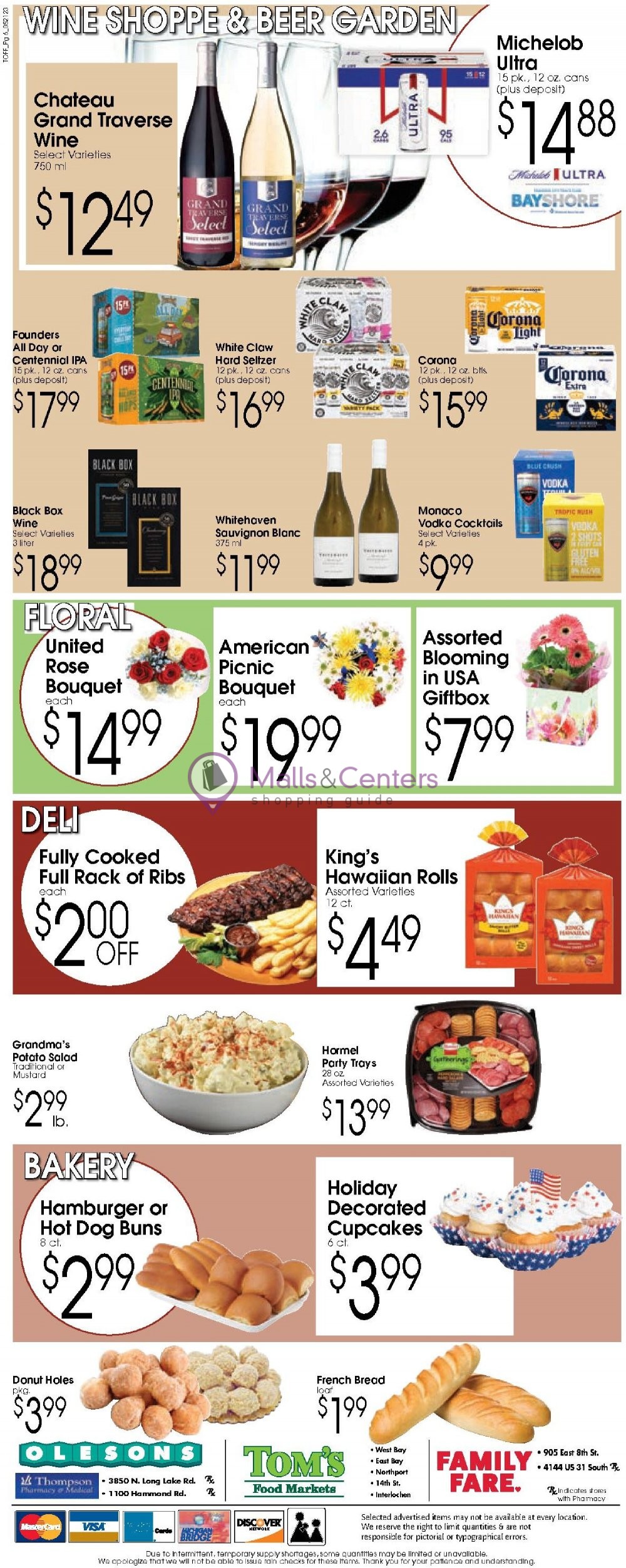 Weekly ad for Tom's Food Markets valid: 05/21/2023 - 05/27/2023, page 6