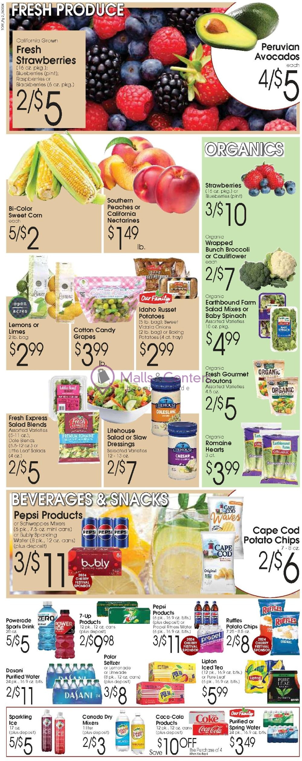 Weekly ad for Tom's Food Markets valid: 06/30/2024 - 07/06/2024, page 2