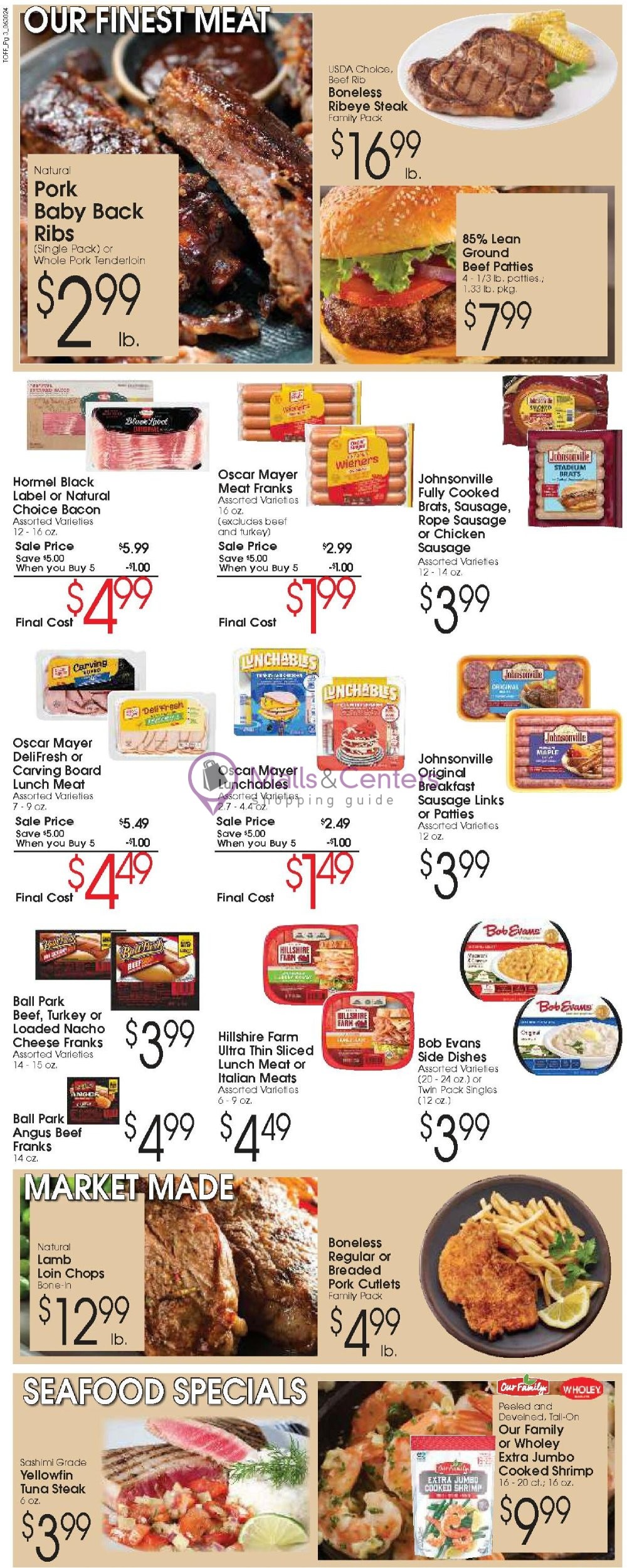 Weekly ad for Tom's Food Markets valid: 06/30/2024 - 07/06/2024, page 3