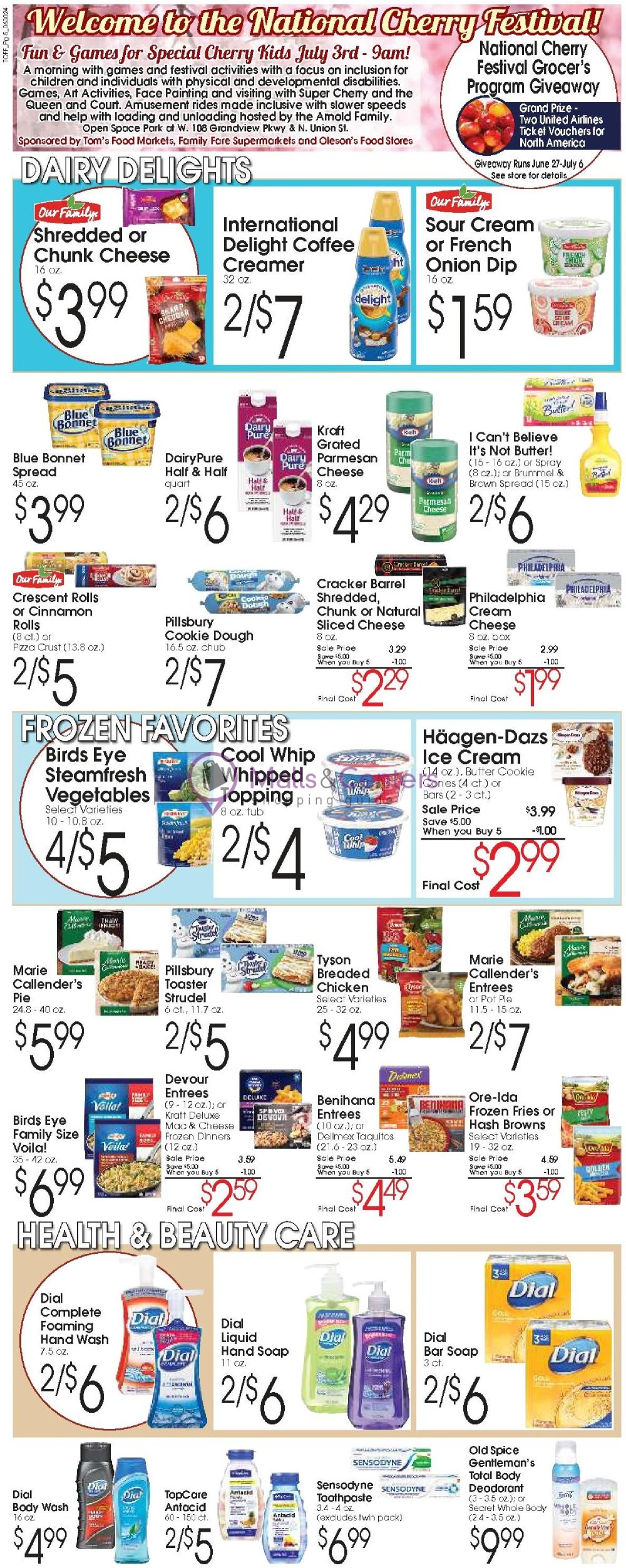Weekly ad for Tom's Food Markets valid: 06/30/2024 - 07/06/2024, page 5