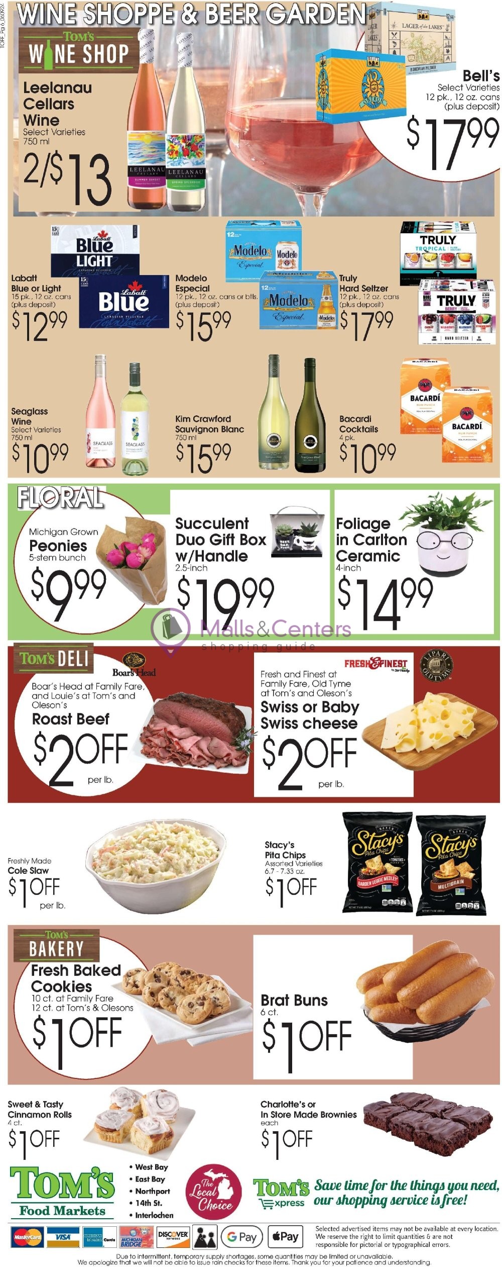 Weekly ad for Tom's Food Markets valid: 06/09/2024 - 06/15/2024, page 6