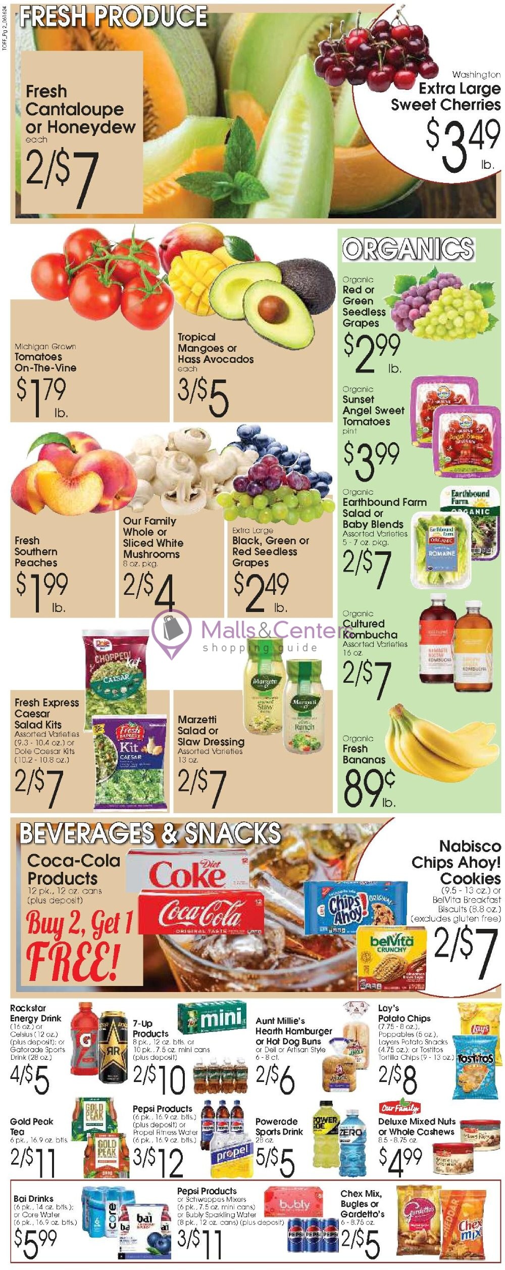 Weekly ad for Tom's Food Markets valid: 06/16/2024 - 06/22/2024, page 2