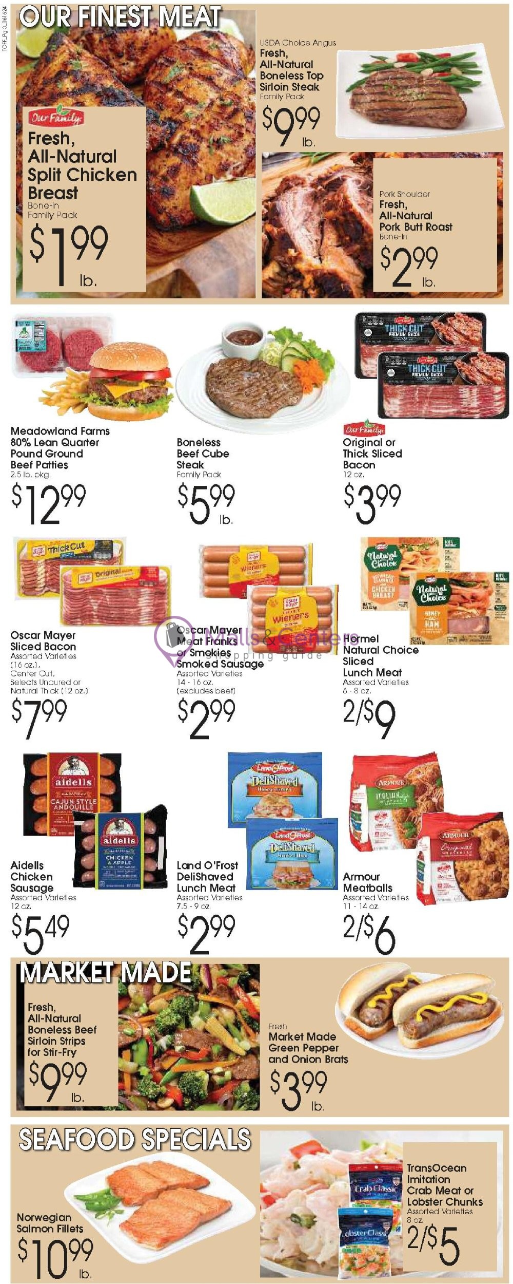 Weekly ad for Tom's Food Markets valid: 06/16/2024 - 06/22/2024, page 3