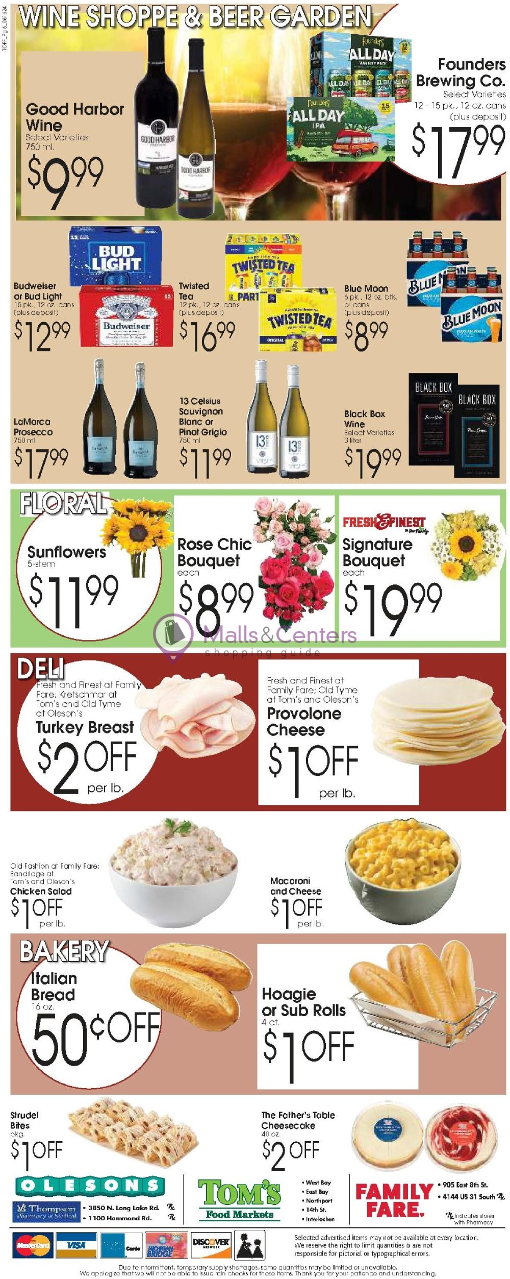 Weekly ad for Tom's Food Markets valid: 06/16/2024 - 06/22/2024, page 6