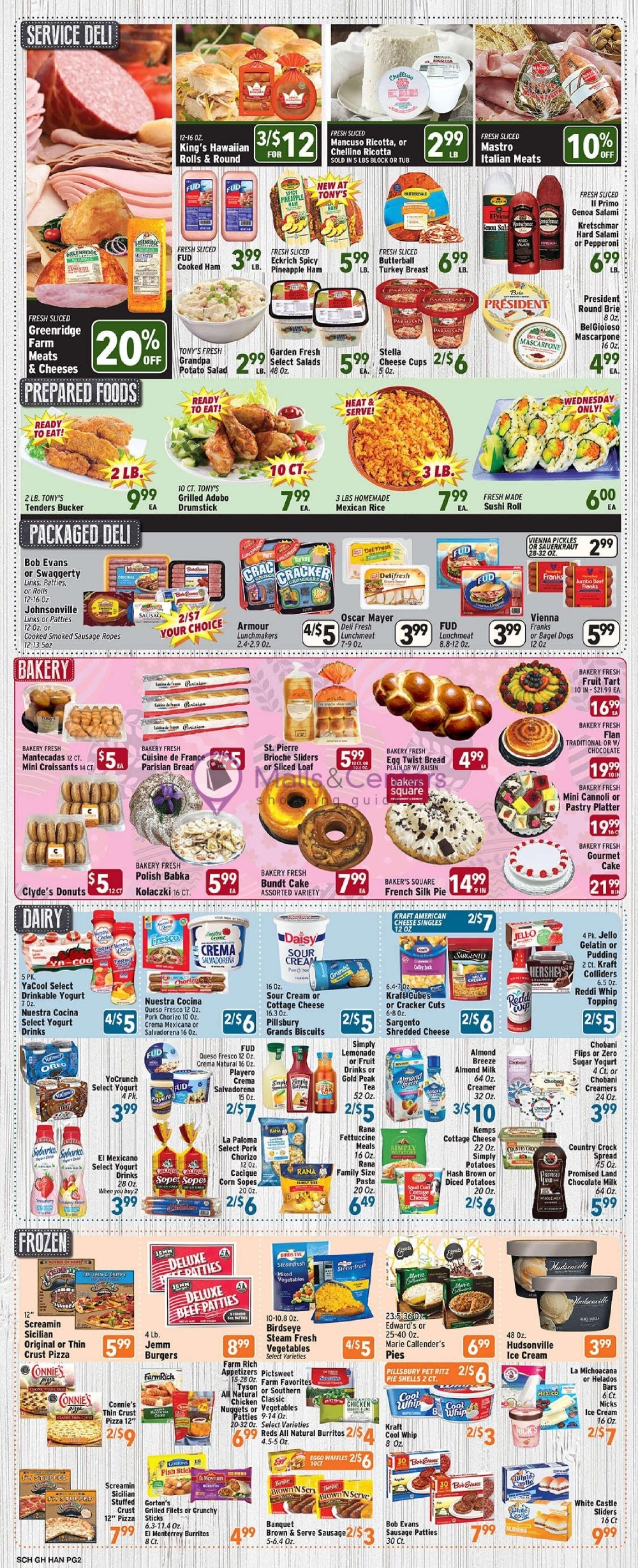 Tony's Fresh Market Weekly ad valid from 04/05/2023 to 04/11/2023 MallsCenters
