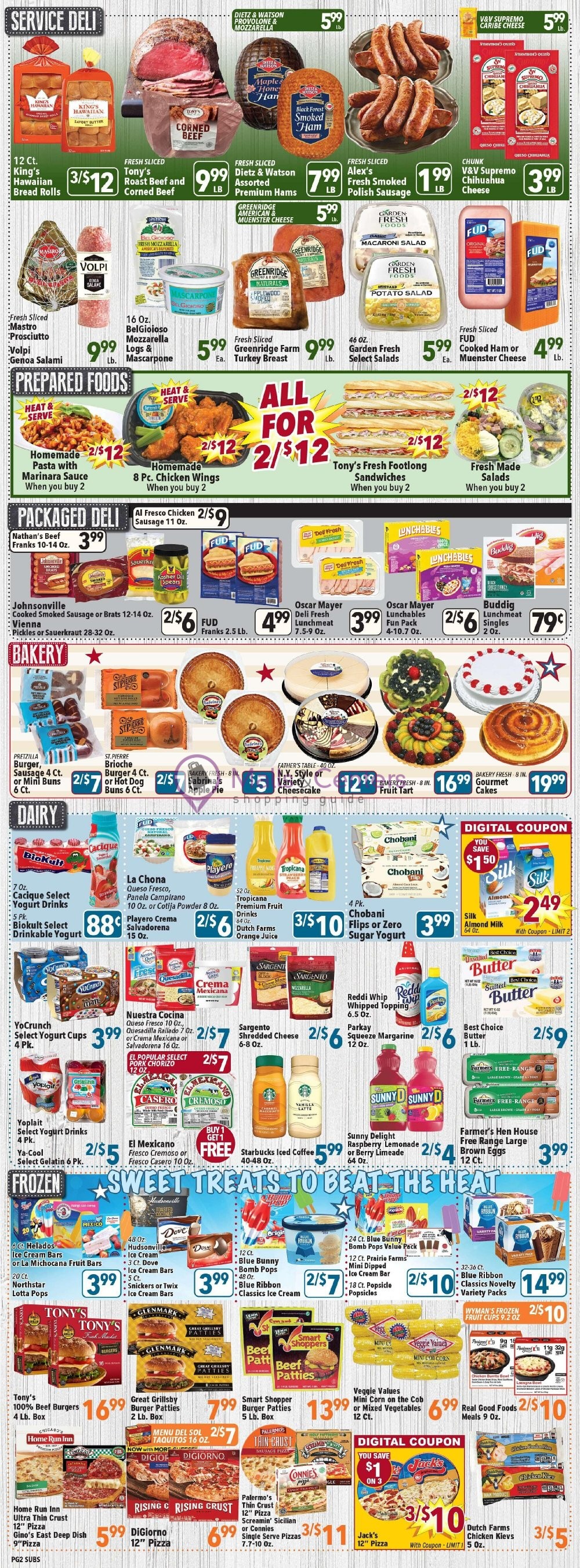Weekly ad for Tony's Fresh Market valid: 05/24/2023 - 05/30/2023, page 2 Weekly ad for Tony's Fresh Market valid: 05/24/2023 - 05/30/2023, page 2
