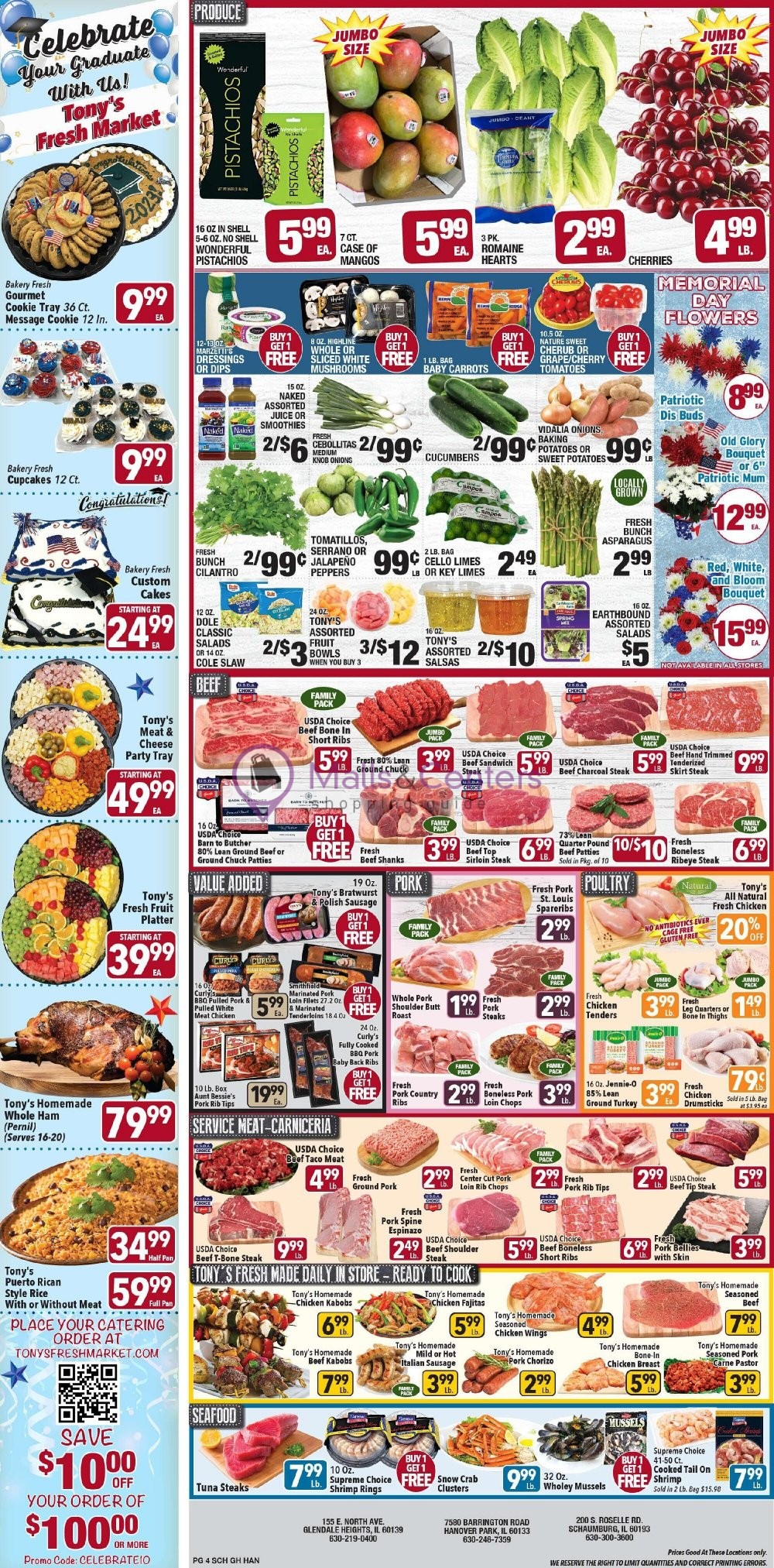 Weekly ad for Tony's Fresh Market valid: 05/24/2023 - 05/30/2023, page 4 Weekly ad for Tony's Fresh Market valid: 05/24/2023 - 05/30/2023, page 4