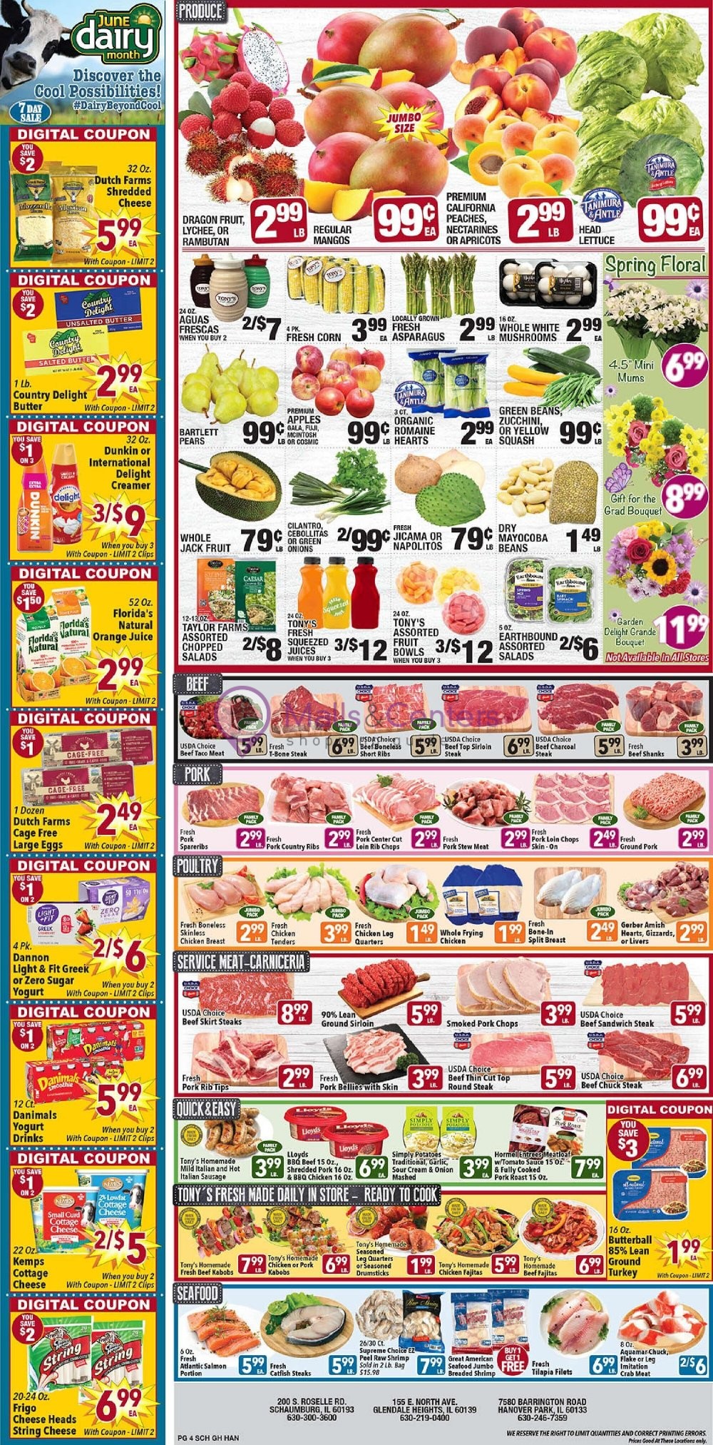 Tony's Fresh Market Weekly ad valid from 05/31/2023 to 06/06/2023