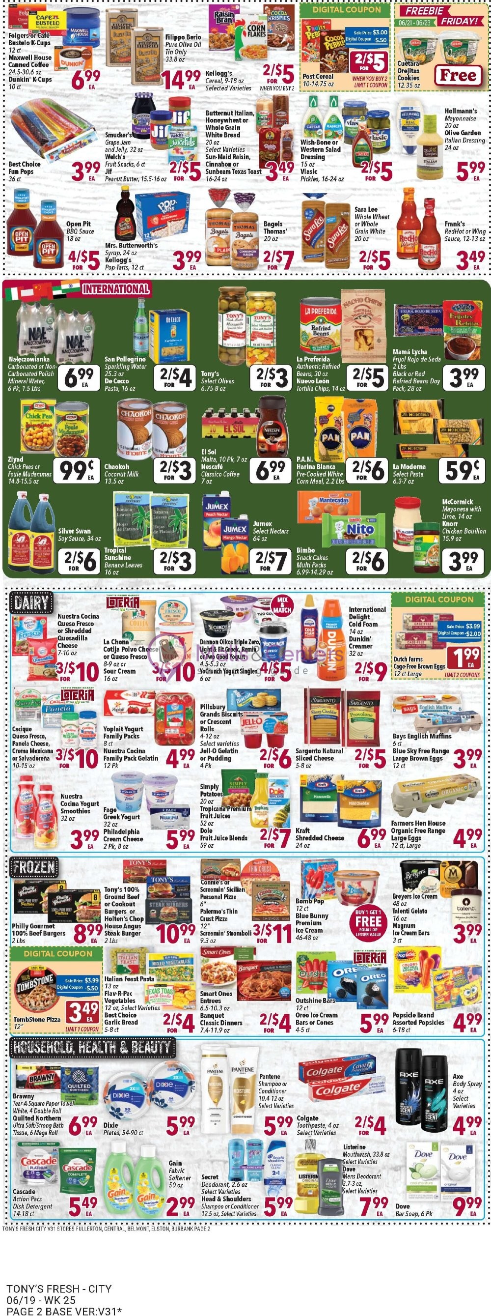 Weekly ad for Tony's Fresh Market valid: 06/19/2024 - 06/25/2024, page 2 Weekly ad for Tony's Fresh Market valid: 06/19/2024 - 06/25/2024, page 2
