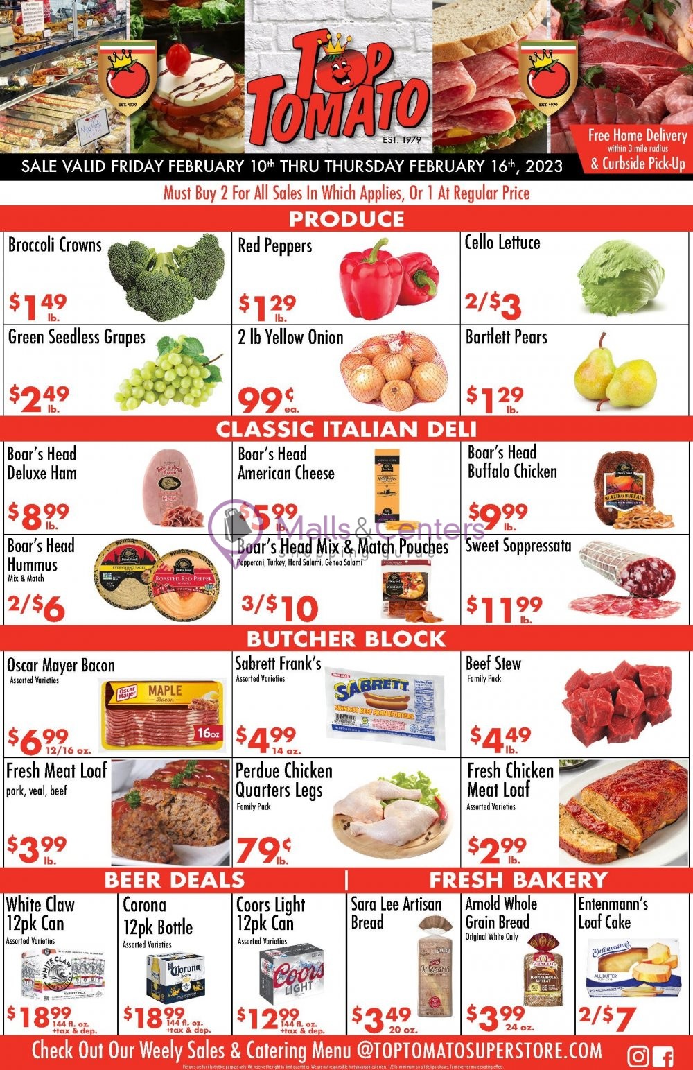 Top Tomato Super Store Weekly ad valid from 02/10/2023 to 02/16/2023