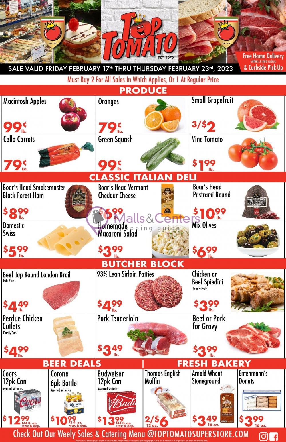 Top Tomato Super Store Weekly ad valid from 02/17/2023 to 02/23/2023