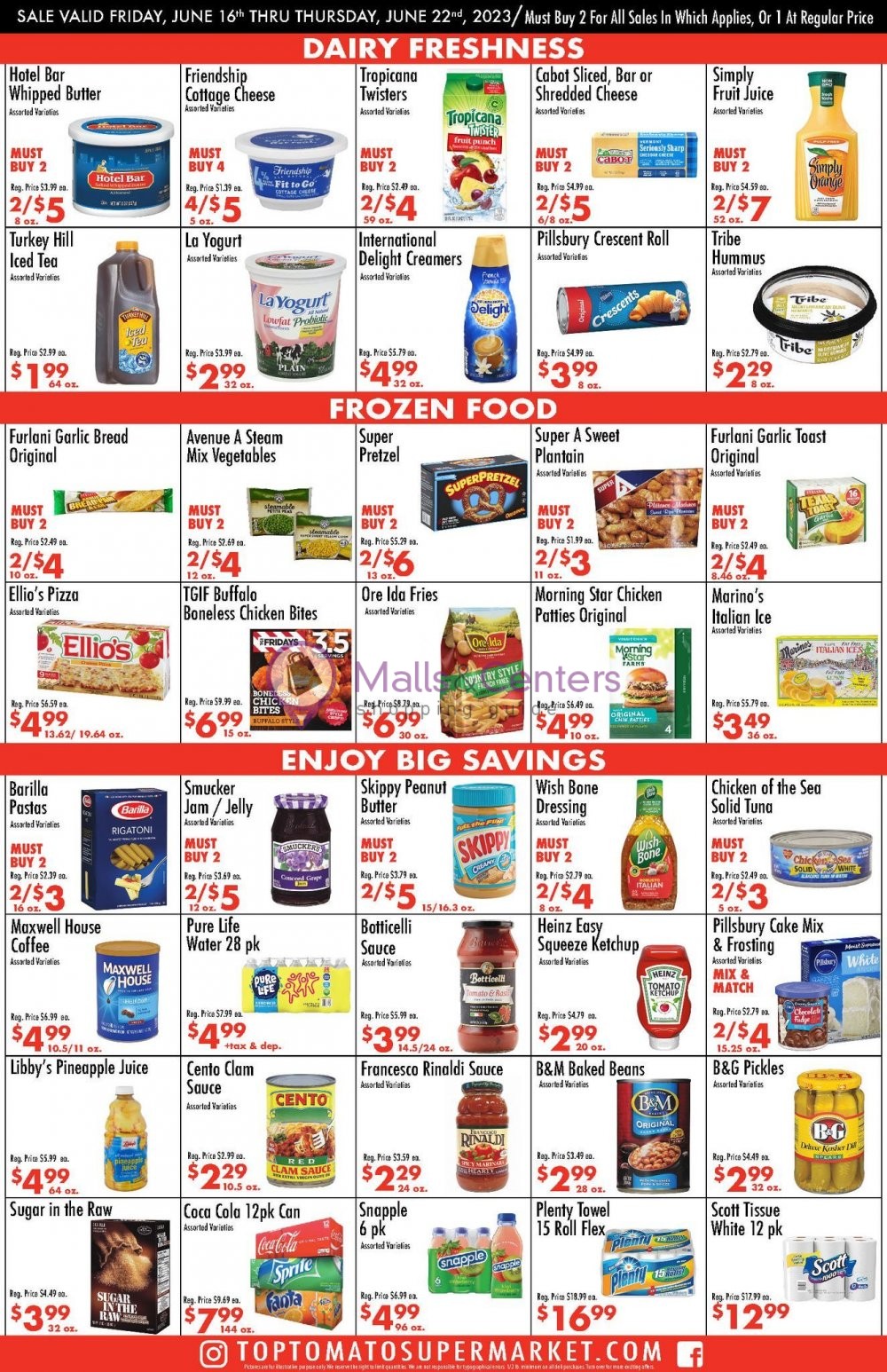Top Tomato Super Store Weekly ad valid from 06/16/2023 to 06/22/2023