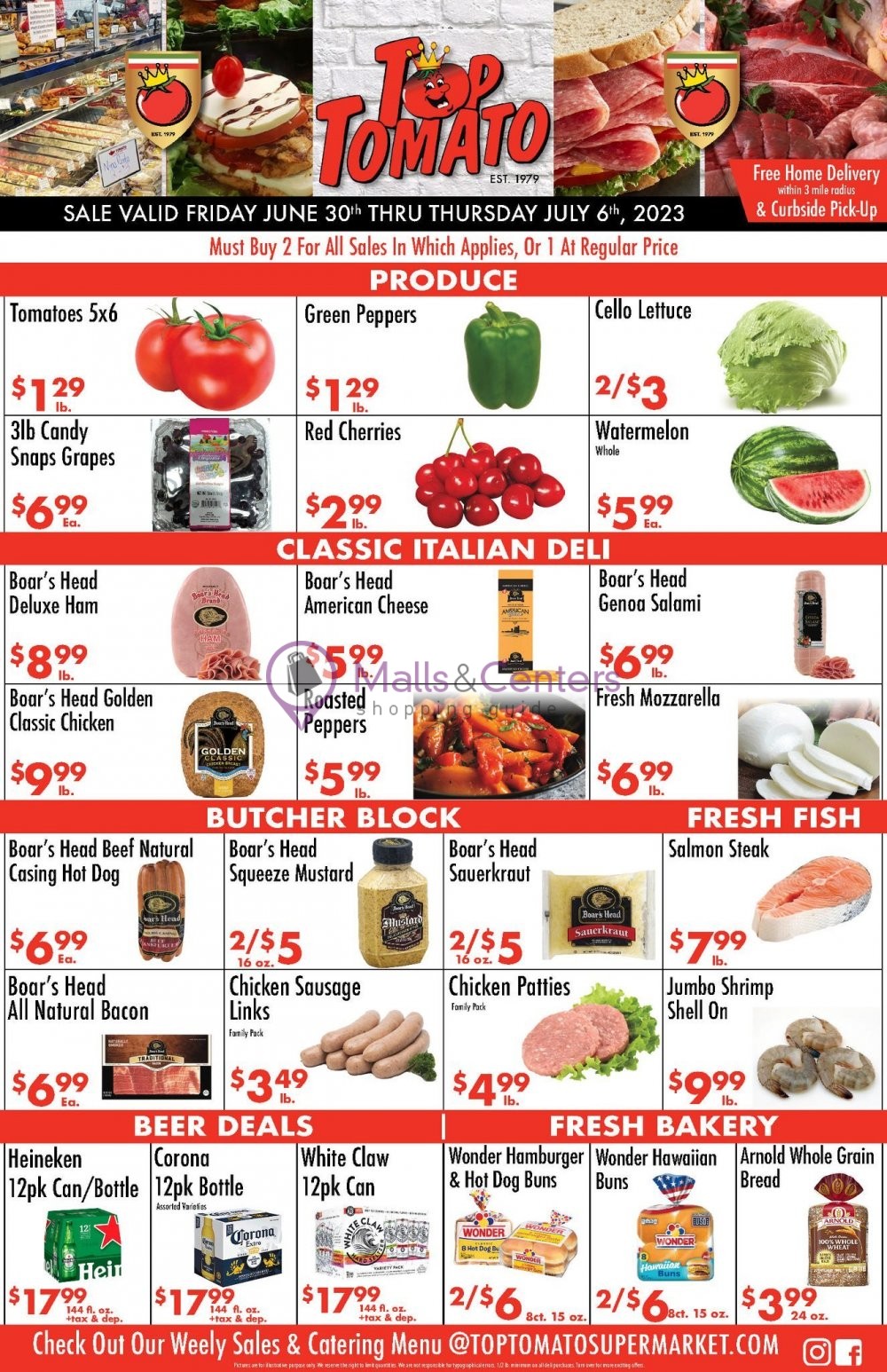 Top Tomato Super Store Weekly ad valid from 06/30/2023 to 07/06/2023