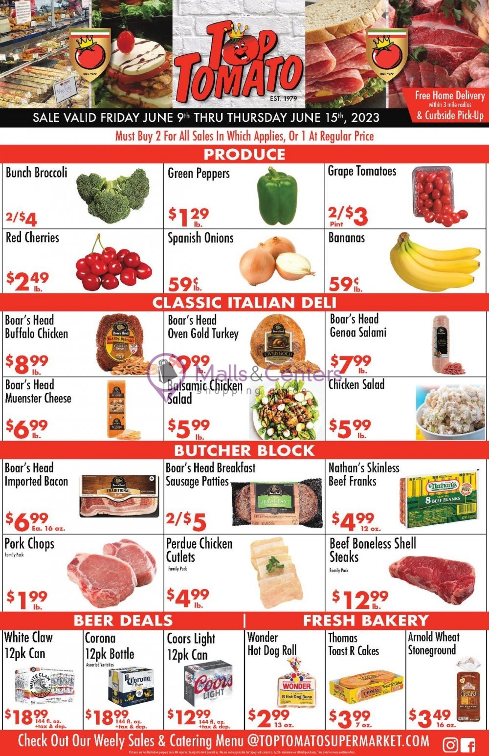 Top Tomato Super Store Weekly ad valid from 06/09/2023 to 06/15/2023