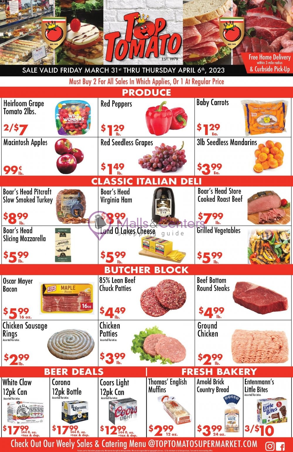 Top Tomato Super Store Weekly ad valid from 03/31/2023 to 04/06/2023