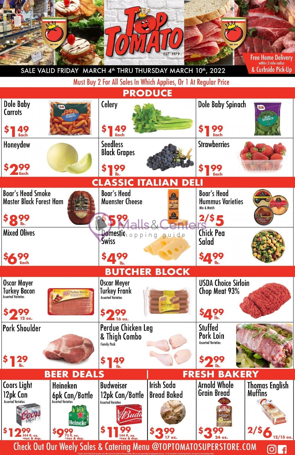 Top Tomato Super Store Weekly ad valid from 03/04/2022 to 03/10/2022