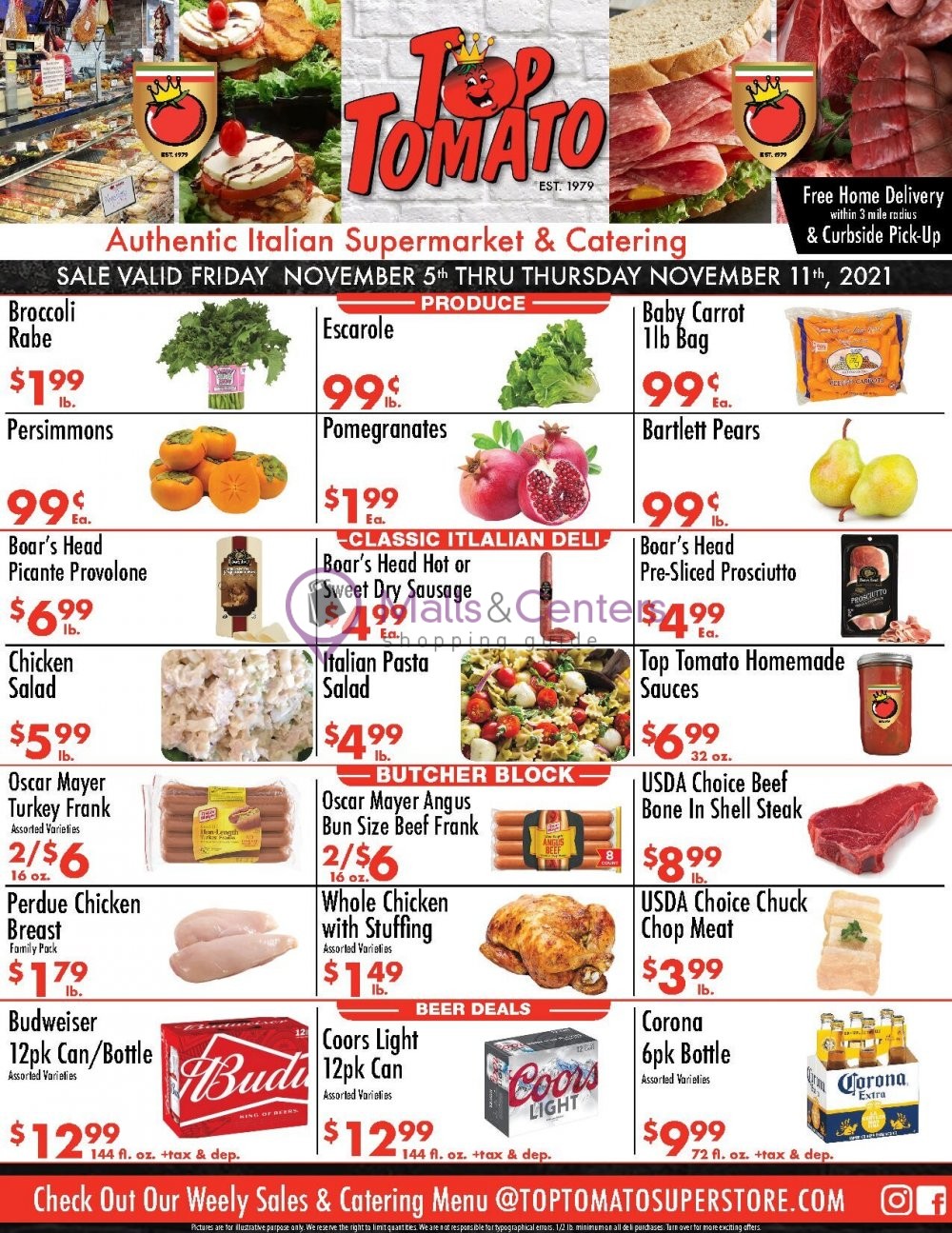 Top Tomato Super Store Weekly ad valid from 11/05/2021 to 11/11/2021