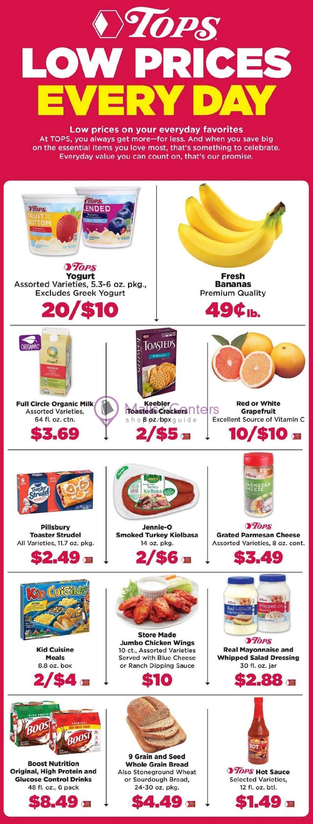 Tops Markets Weekly Ad sales & flyers specials MallsCenters