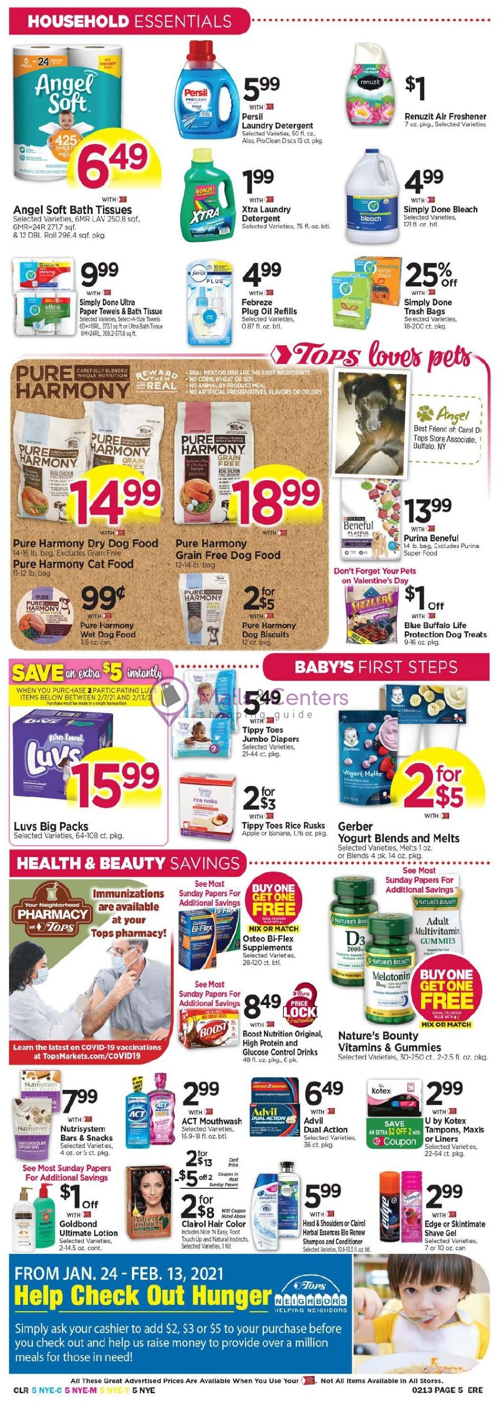 Tops Markets Weekly Ad sales & flyers specials MallsCenters