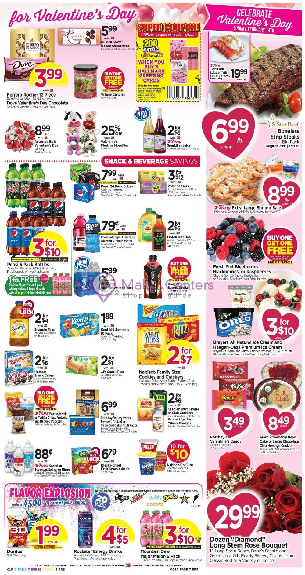 Tops Markets Weekly Ad sales & flyers specials MallsCenters