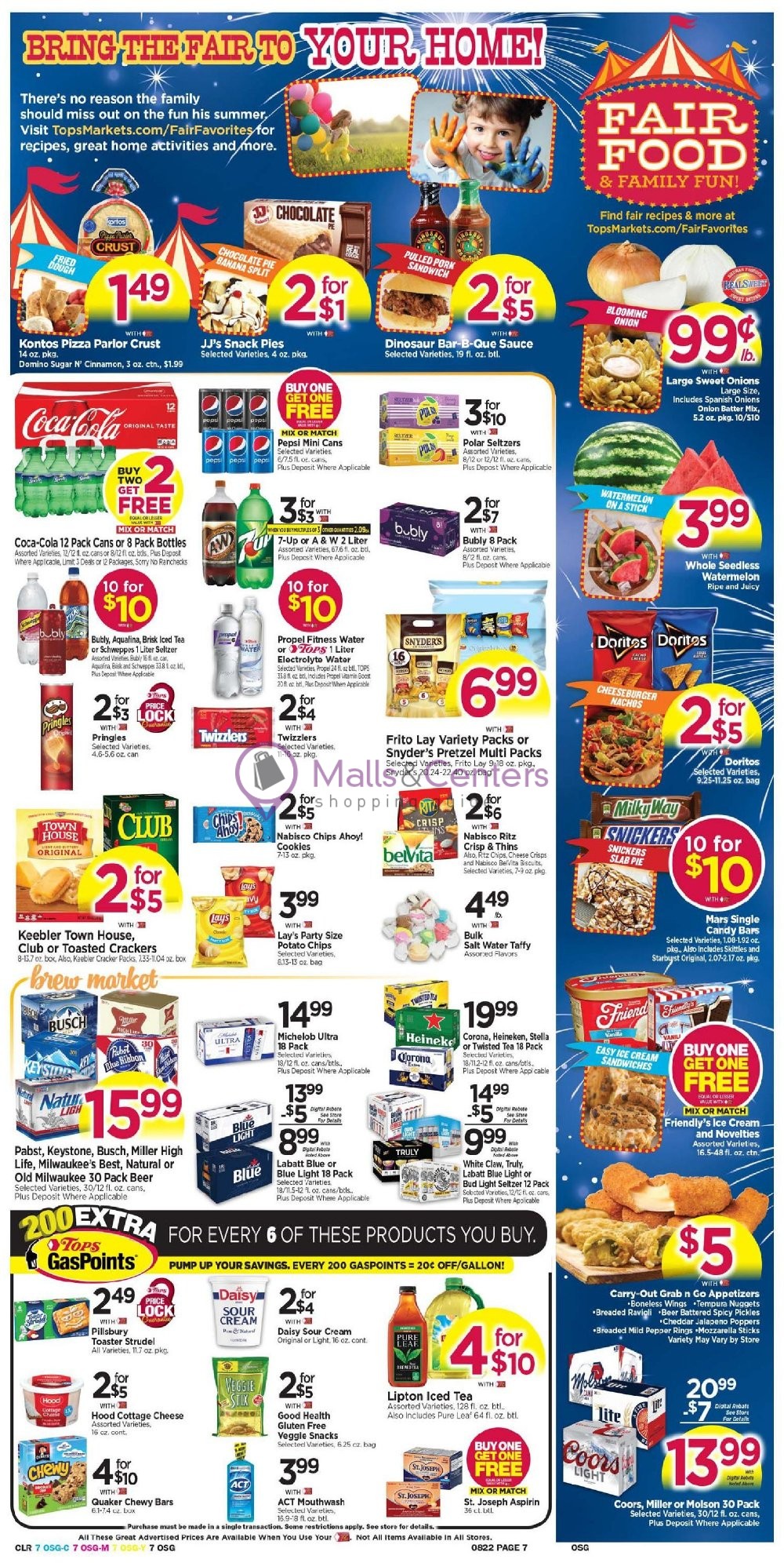 Tops Markets Weekly Ad sales & flyers specials MallsCenters