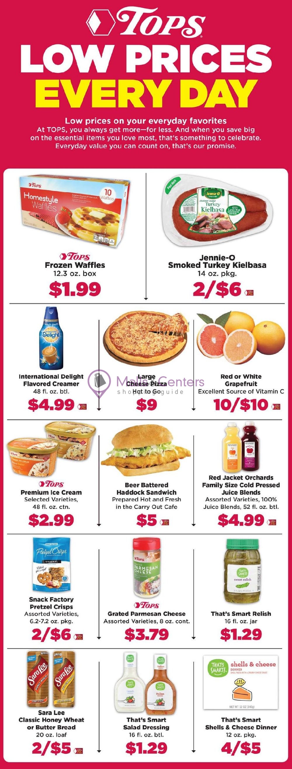 Tops Markets Weekly Ad sales & flyers specials MallsCenters
